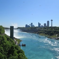 Photo Friday – View of Niagara Falls from The Rainbow Bridge