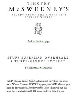 Stuff Superman Overhears