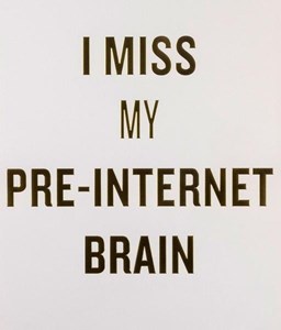 (Taking a) Break (from) the Internet