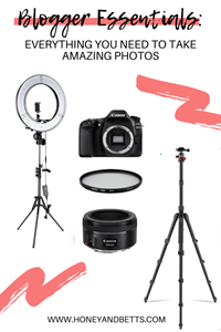 Blogger Essentials: Everything You Need To Take Amazing Photos