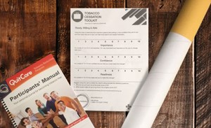 Piloting a smoking cessation program for participants