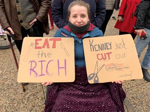 Rally Against UCP Austerity