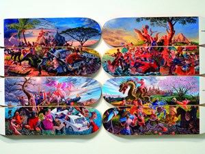 Wildlife: Indigenous art in the most freewheeling of contexts at AGA's Boarder X