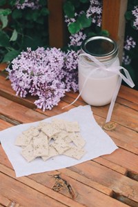 Cashew Milk & Crackers