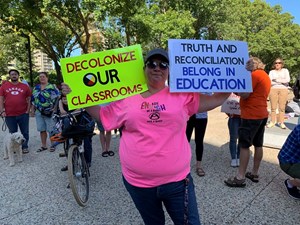 Latest Update: Protest Against the UCP’s Curriculum Changes
