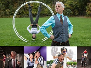 Circus, Acrobatics & Comedy with the Kamikaze FireFlies!