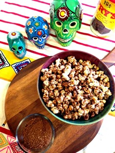 Flavour Trip: Easy, Addictive Mexican Spiced Chocolate Popcorn