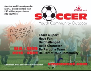 Edmonton Minor Soccer Registration