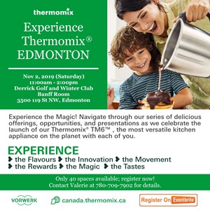 Experience Thermomix Edmonton Saturday November 2 2019