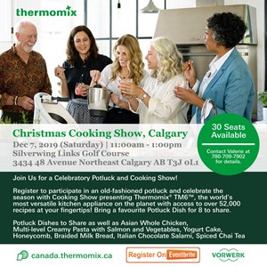 Free Calgary Thermomix Cooking Show and Potluck: Featuring the TM6!