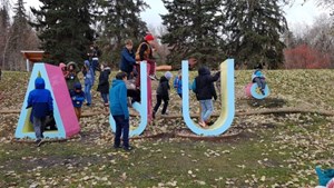 Kids connect with Edmonton’s past, present & future