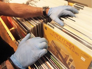 For the record: Caution a big concern for Edmonton's very hands-on vinyl music stores