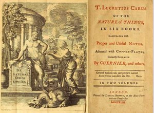 Reading Lucretius in Edmonton in winter