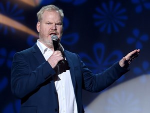 Comic relief: Gaffigan's clean comedy centred around family, food and fatherhood