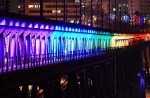 How well has the “Light the Bridge” project worked out on the High Level Bridge?