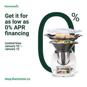 Thermomix TM6 Zero Percent Financing: 2 DAYS only