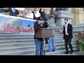 Speech at Hands Off Jerusalem Rally