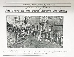 Running in Edmonton: past and present