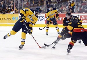 OILERS AT FLAMES, G50 2014-15