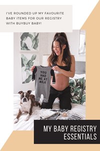 MY BABY GIFT REGISTRY ESSENTIALS