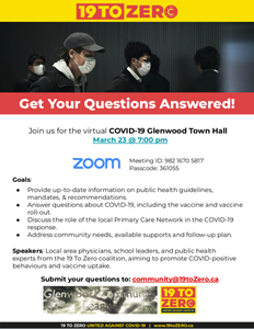 COVID-19 Virtual Town Hall – March 23