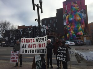 Latest Update: ECAWAR Anti-War Picket