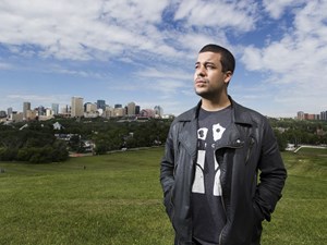 Rapper Mitchmatic says farewell to Edmonton with two parting gifts