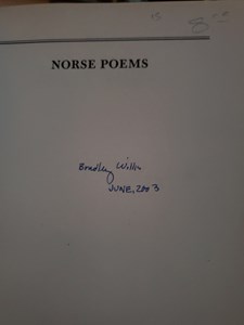 A Brief note on “Norse Poems” translated by W. H. Auden and Paul Beekman Taylor