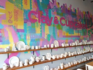 Edmonton Things to Do: Clay & Cupcakes