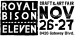 Royal Bison Craft & Art Fair