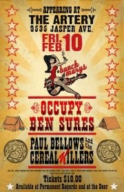 A Bunch Of Marys, Occuppy Ben Sures, Paul Bellows and the Cereal Killers