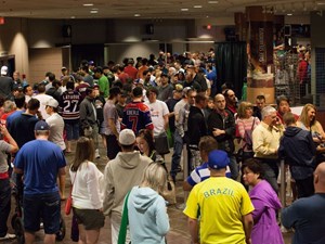Oilers host locker room sale offering game-used merchandise from playoff run