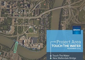 'Touching the water' an elusive goal as funds for stalled Edmonton river promenade set to dry up