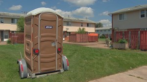 Cleanup underway for Griesbach basements still covered in sewage two days after flooding